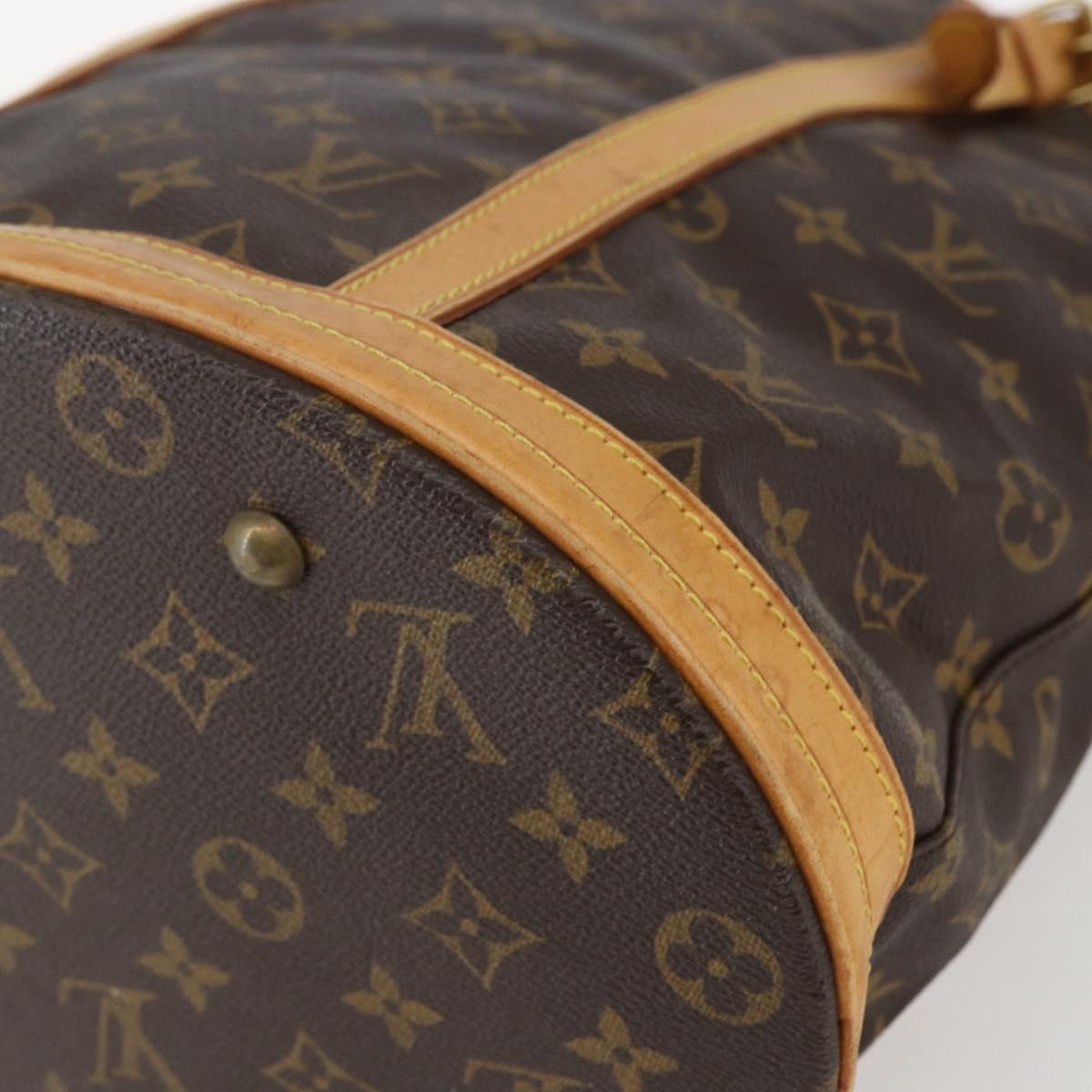 LOUIS VUITTON Monogram Bucket GM Shoulder Bag M42236 LV Auth 155162