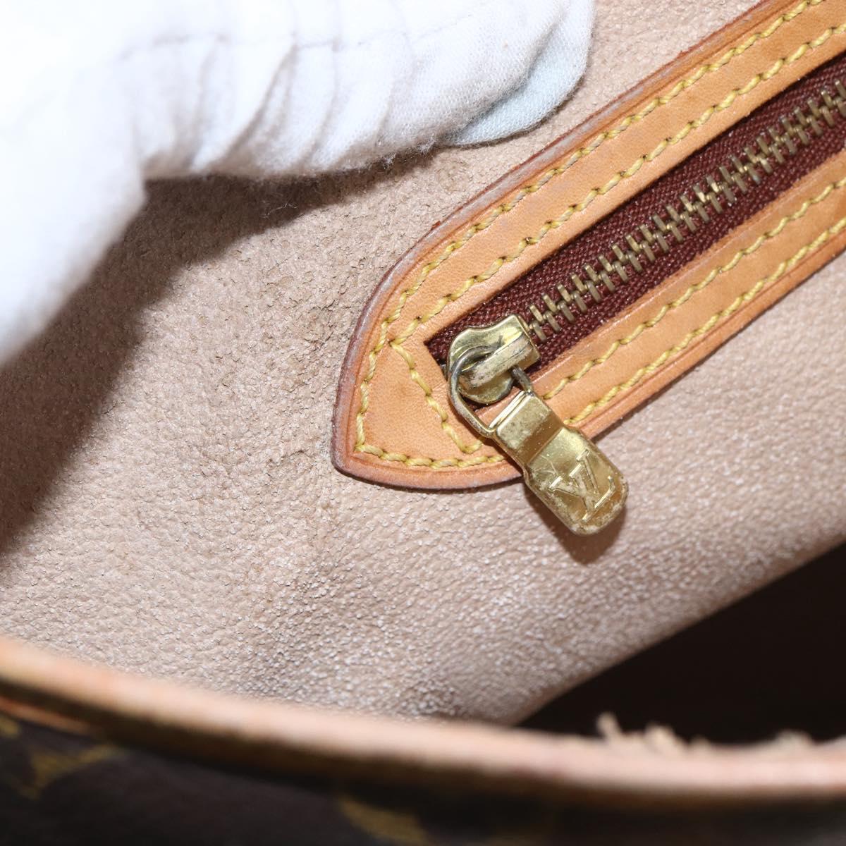 LOUIS VUITTON Monogram Bucket GM Shoulder Bag M42236 LV Auth 155162