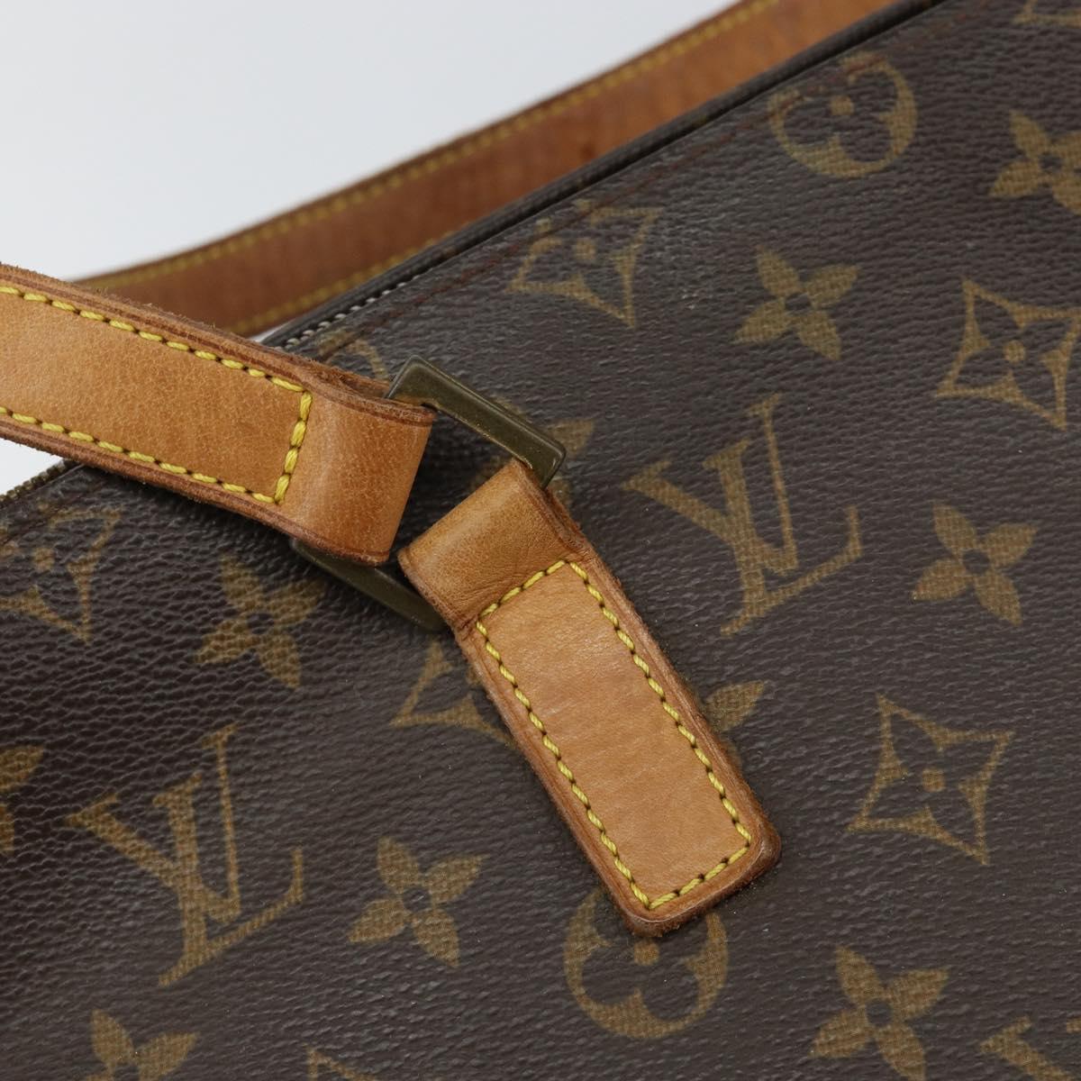 LOUIS VUITTON Monogram Cabas Piano Tote Bag M51148 LV Auth 155163