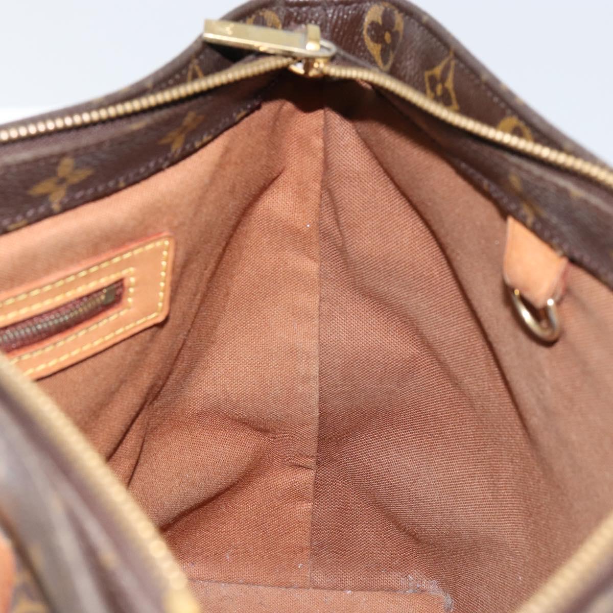 LOUIS VUITTON Monogram Cabas Piano Tote Bag M51148 LV Auth 155163