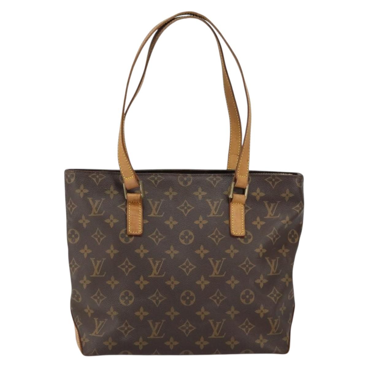 LOUIS VUITTON Monogram Cabas Piano Tote Bag M51148 LV Auth 155163