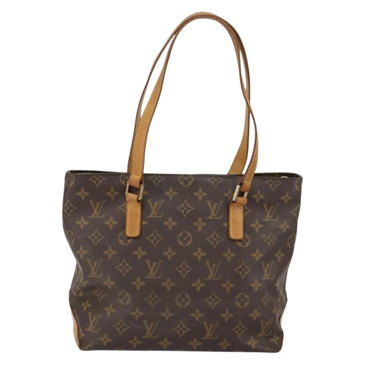 LOUIS VUITTON Monogram Cabas Piano Tote Bag M51148 LV Auth 155163