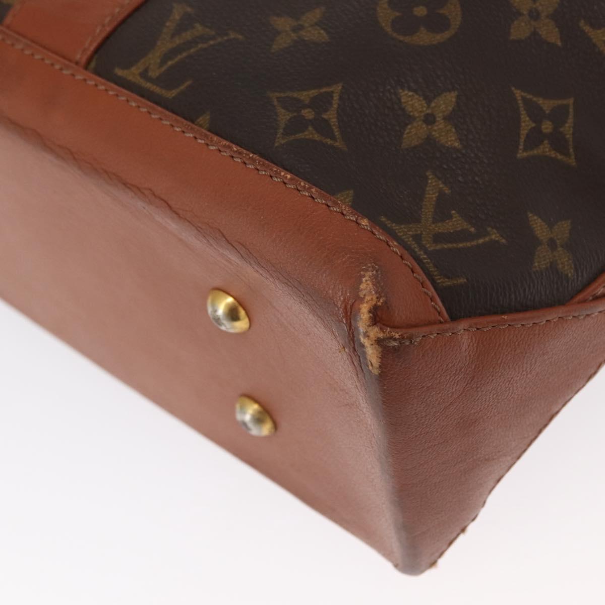 LOUIS VUITTON Monogram Sac Weekend PM Hand Bag M42425 LV Auth 155164