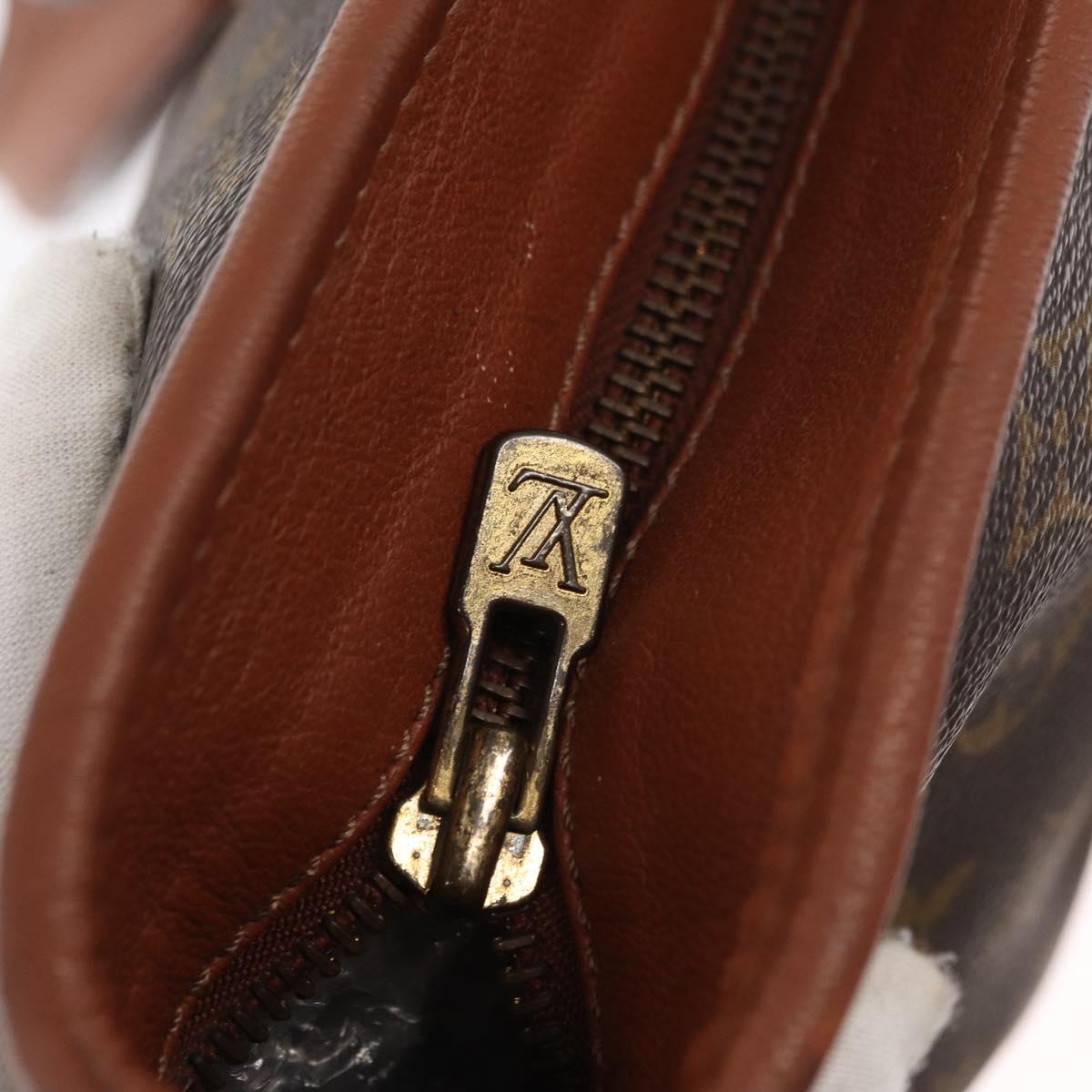 LOUIS VUITTON Monogram Sac Weekend PM Hand Bag M42425 LV Auth 155164