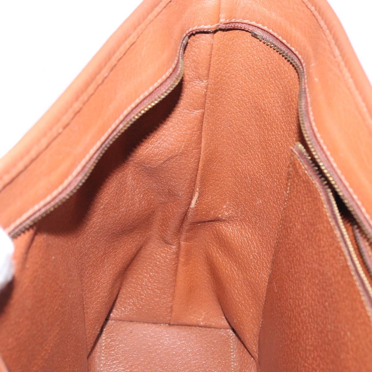 LOUIS VUITTON Monogram Sac Weekend PM Hand Bag M42425 LV Auth 155164