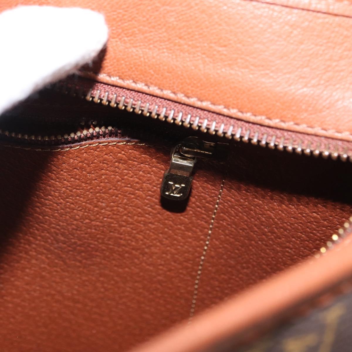 LOUIS VUITTON Monogram Sac Weekend PM Hand Bag M42425 LV Auth 155164