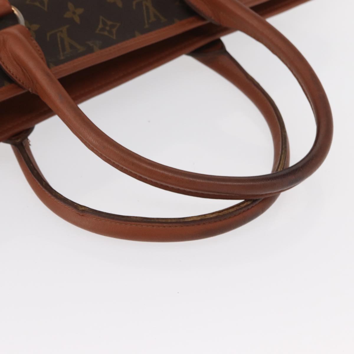 LOUIS VUITTON Monogram Sac Weekend PM Hand Bag M42425 LV Auth 155164