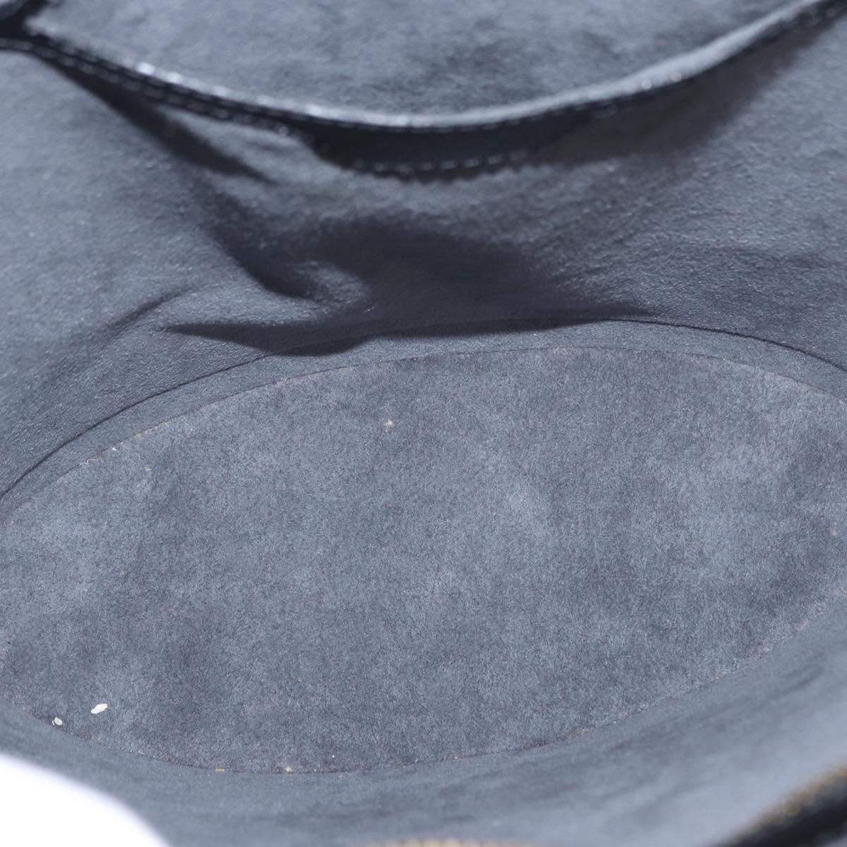 LOUIS VUITTON Epi Saint Jacques Hand Bag Black M52272 LV Auth 155165
