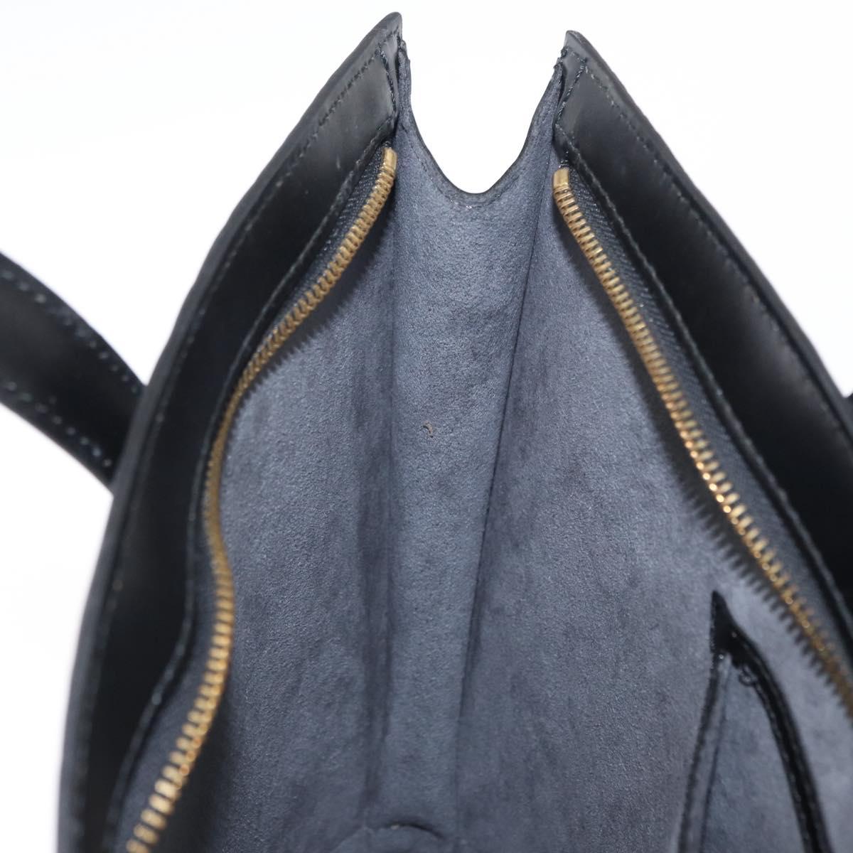 LOUIS VUITTON Epi Saint Jacques Hand Bag Black M52272 LV Auth 155165