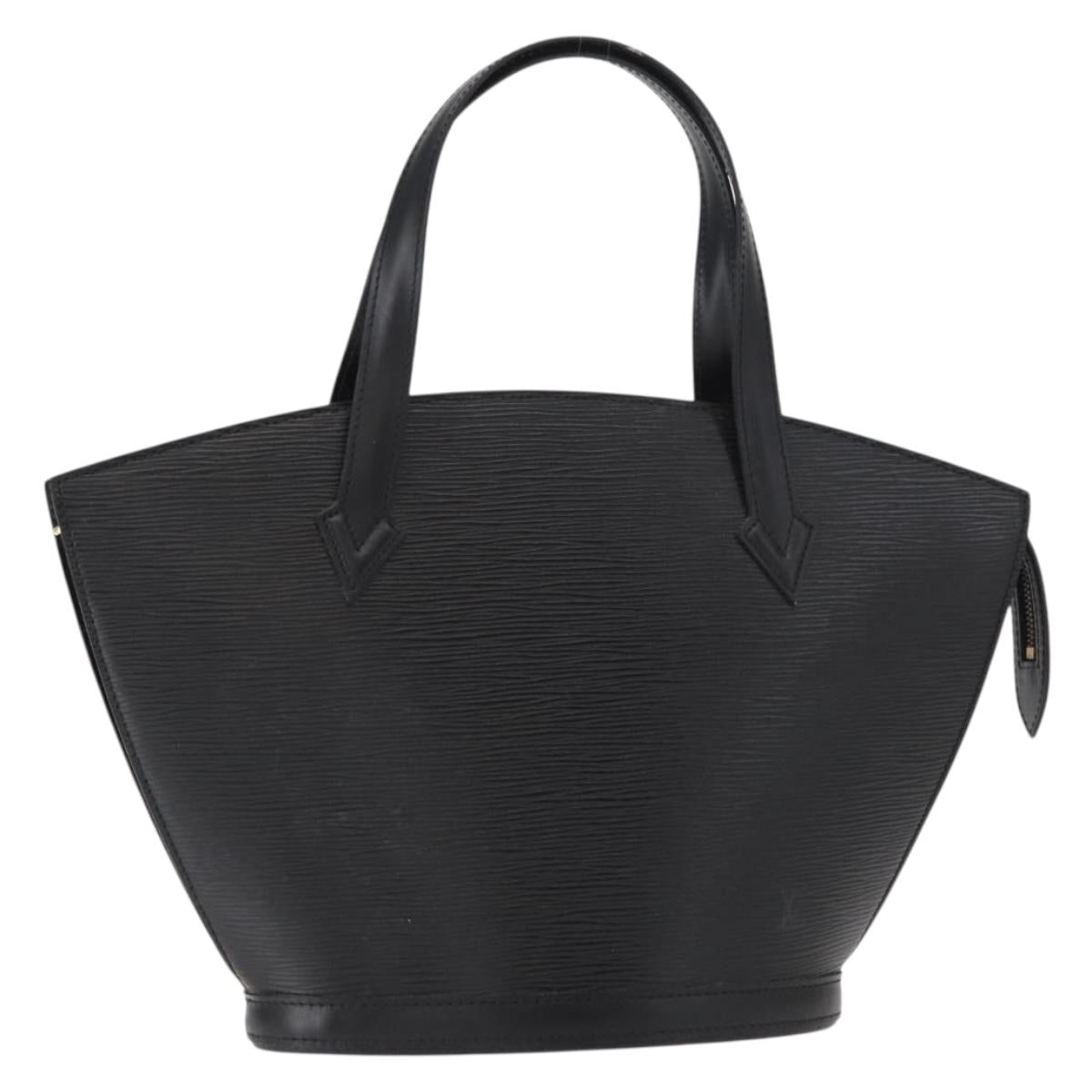 LOUIS VUITTON Epi Saint Jacques Hand Bag Black M52272 LV Auth 155165