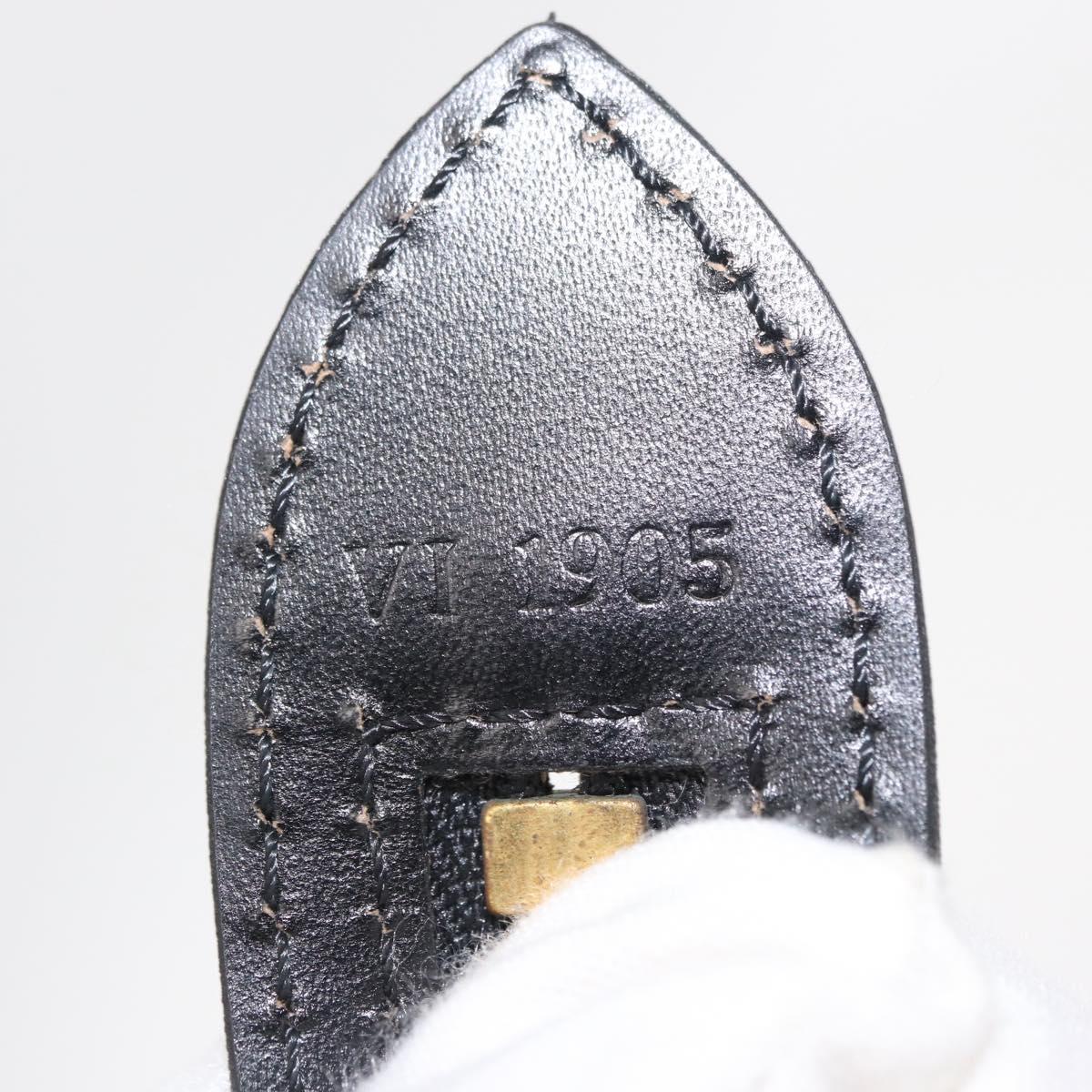 LOUIS VUITTON Epi Saint Jacques Hand Bag Black M52272 LV Auth 155165