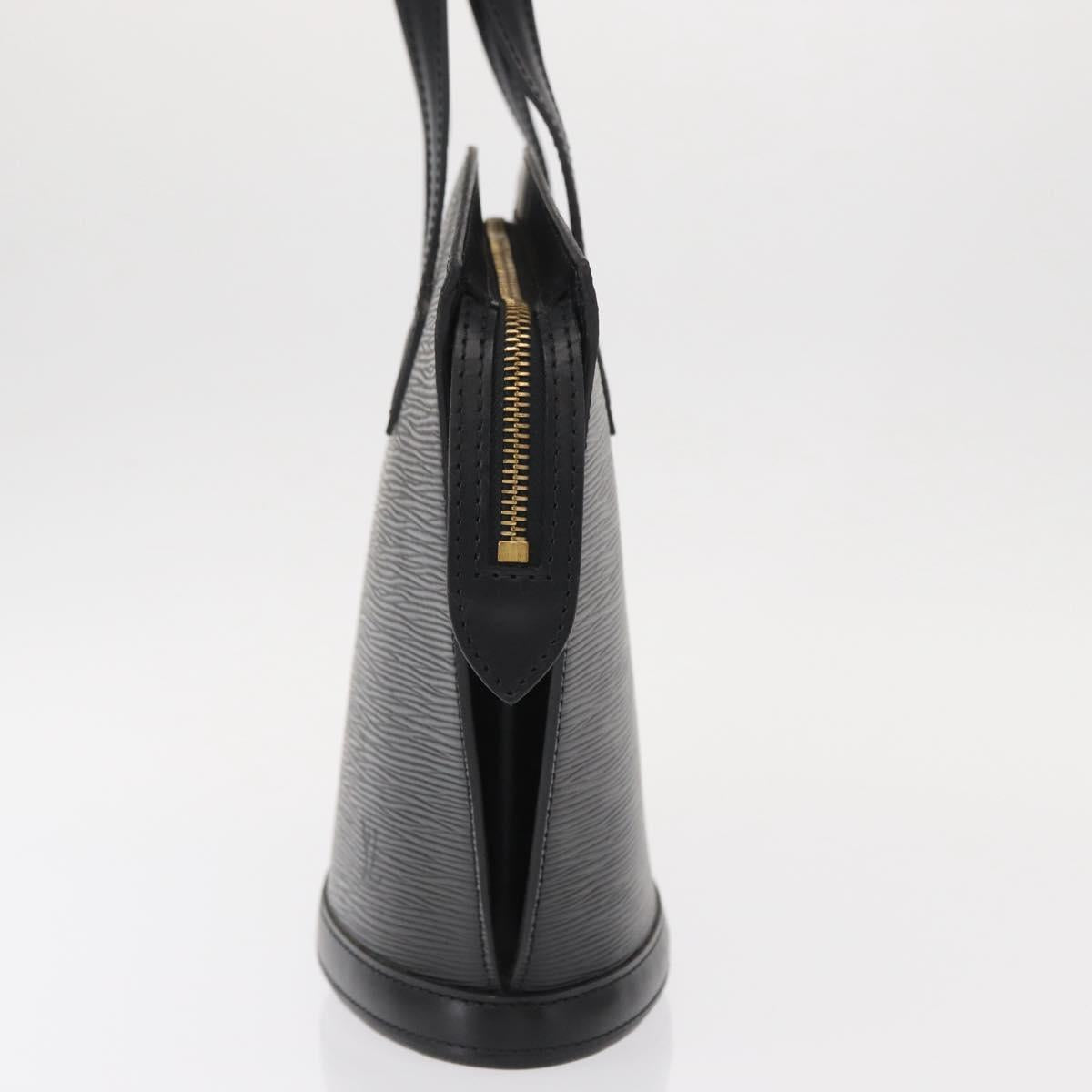 LOUIS VUITTON Epi Saint Jacques Hand Bag Black M52272 LV Auth 155165