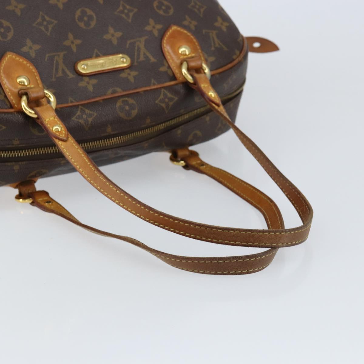 LOUIS VUITTON Monogram Montorgueil GM Shoulder Bag M95566 LV Auth 155166
