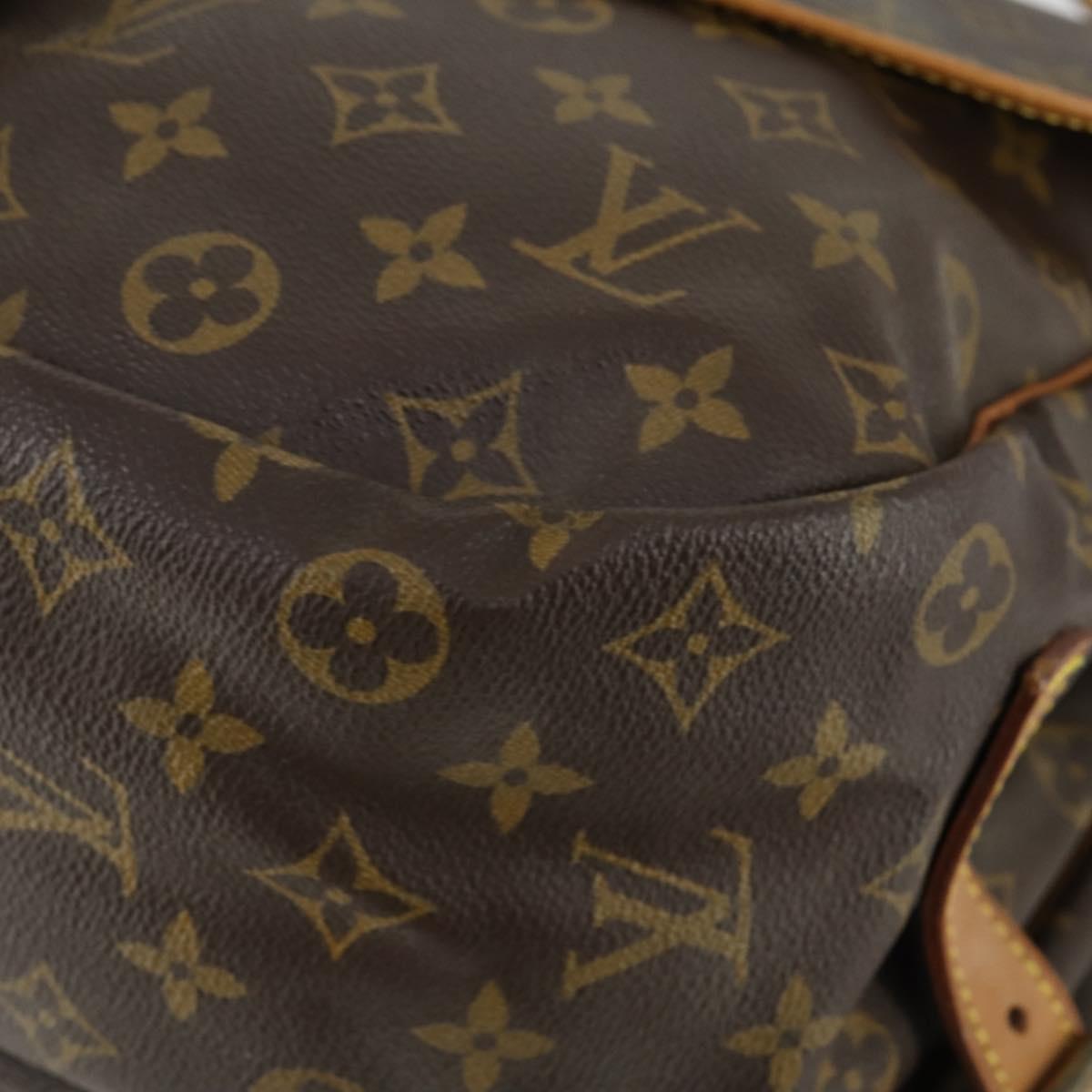 LOUIS VUITTON Monogram Saumur 35 Shoulder Bag M42254 LV Auth 155167