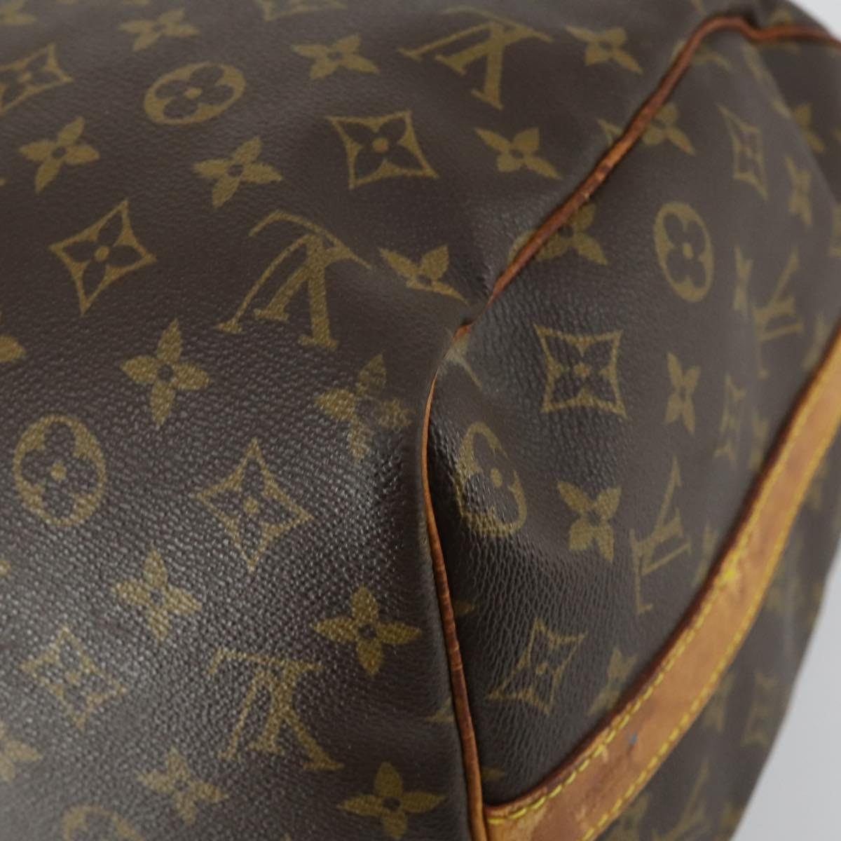 LOUIS VUITTON Monogram Keepall Bandouliere 45 Boston Bag M41418 LV Auth 155169