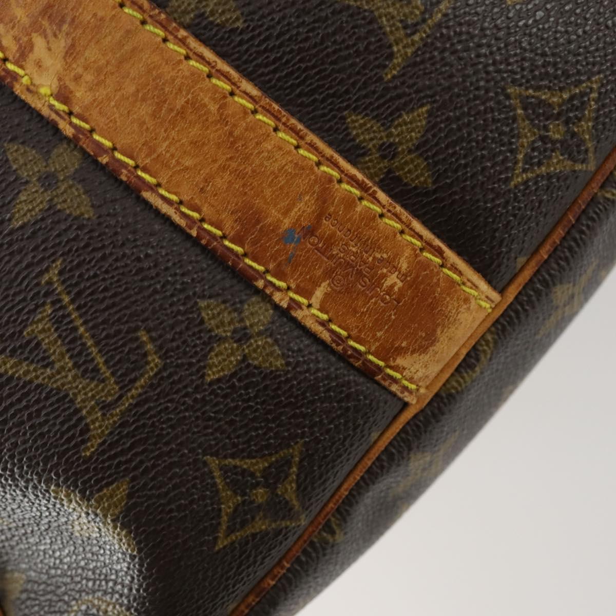 LOUIS VUITTON Monogram Keepall Bandouliere 45 Boston Bag M41418 LV Auth 155169