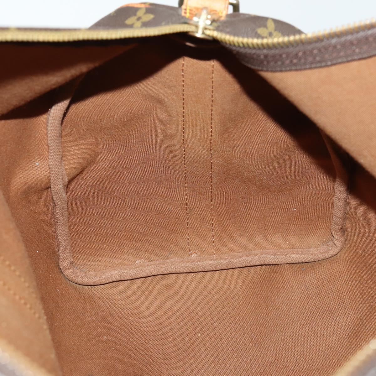 LOUIS VUITTON Monogram Keepall Bandouliere 45 Boston Bag M41418 LV Auth 155169