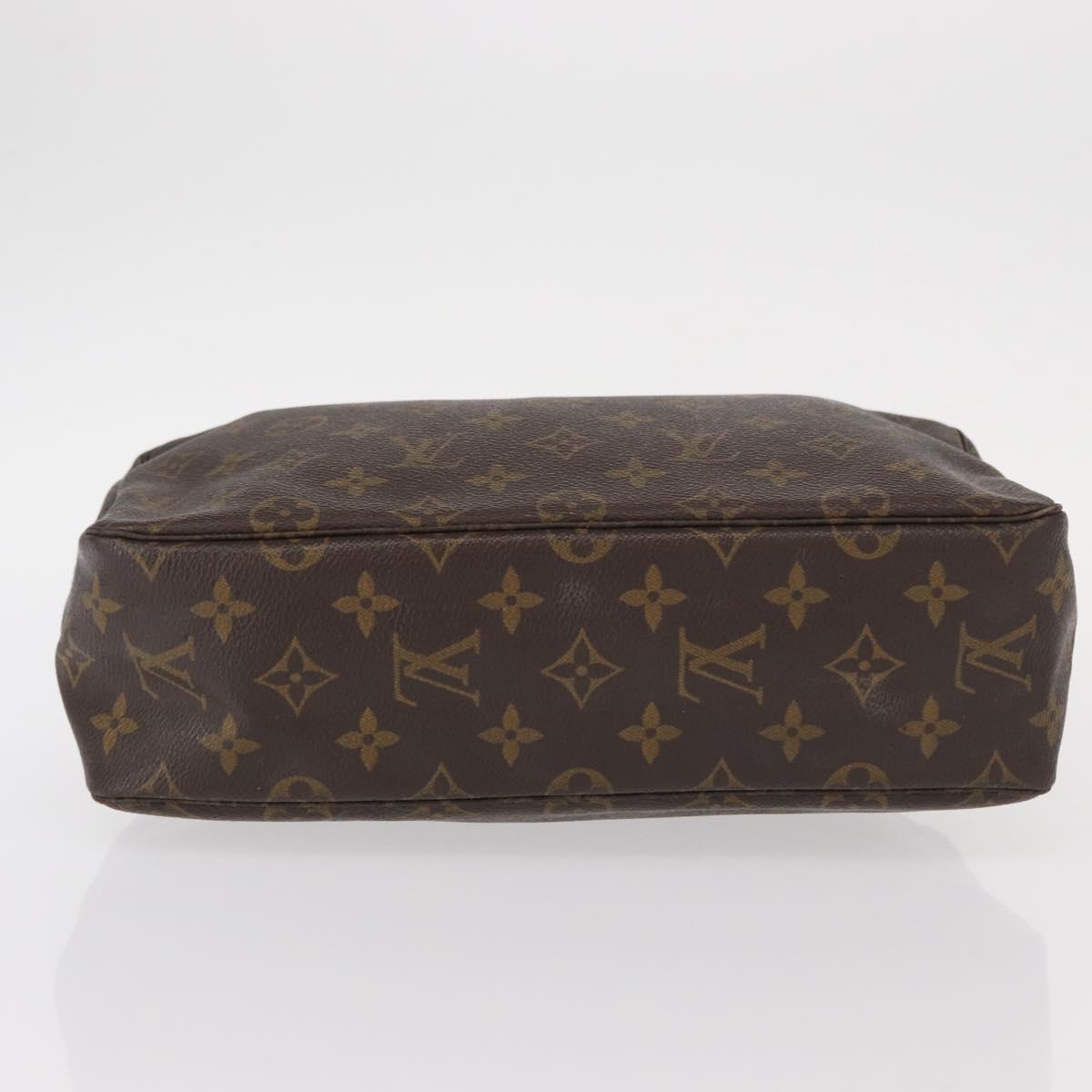 LOUIS VUITTON Monogram Trousse Toilette 28 Clutch Bag M47522 LV Auth 155172