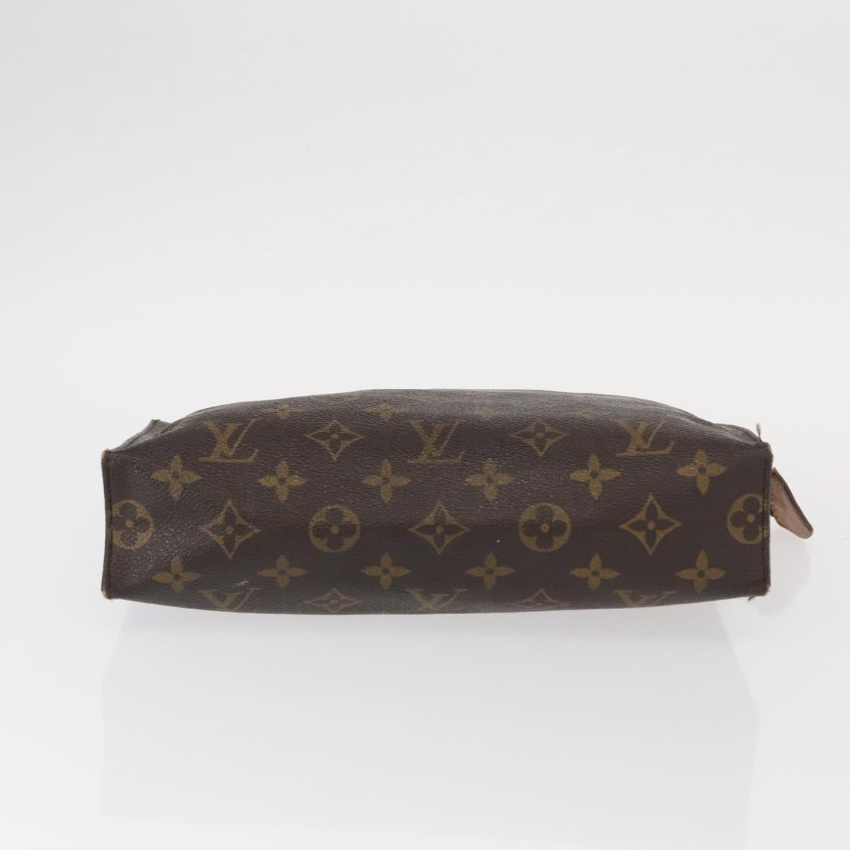 LOUIS VUITTON Monogram Poche Toilette 26 Pouch M47542 LV Auth 155174