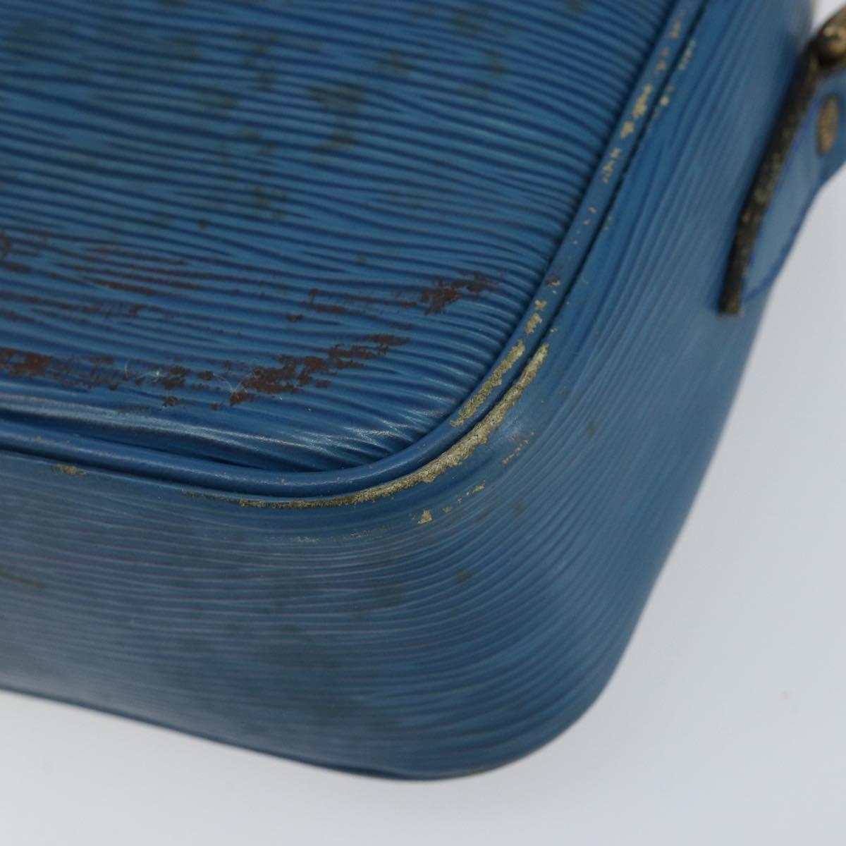 LOUIS VUITTON Epi Trocadero 23 Shoulder Bag Blue M52305 LV Auth 155178