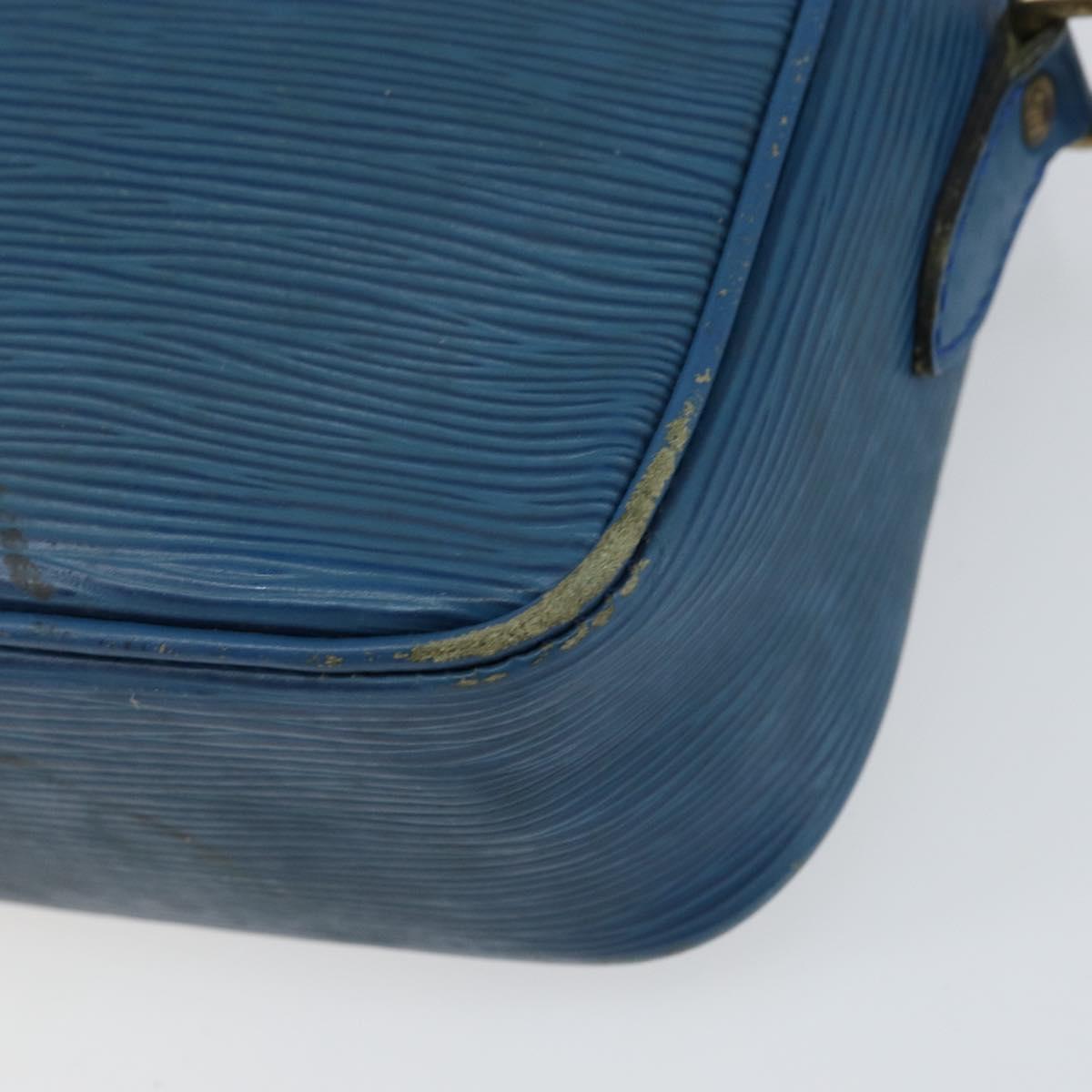 LOUIS VUITTON Epi Trocadero 23 Shoulder Bag Blue M52305 LV Auth 155178