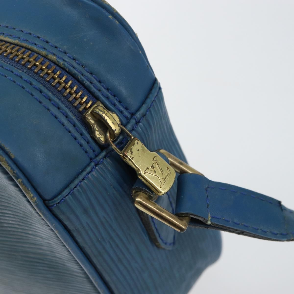 LOUIS VUITTON Epi Trocadero 23 Shoulder Bag Blue M52305 LV Auth 155178