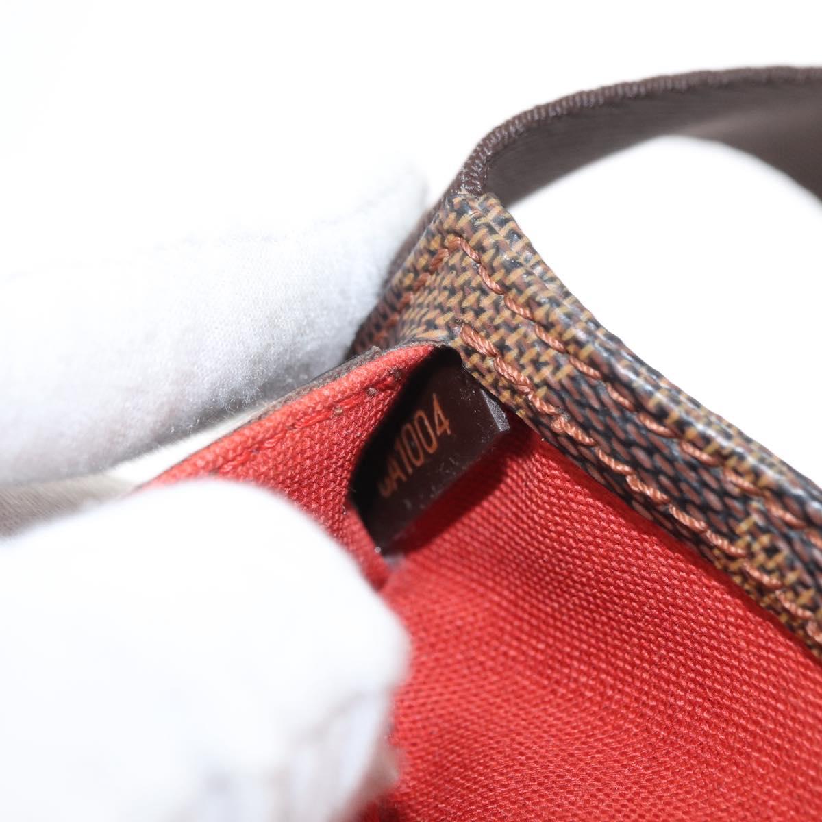 LOUIS VUITTON Damier Ebene Geronimos Shoulder Bag N51994 LV Auth 155179