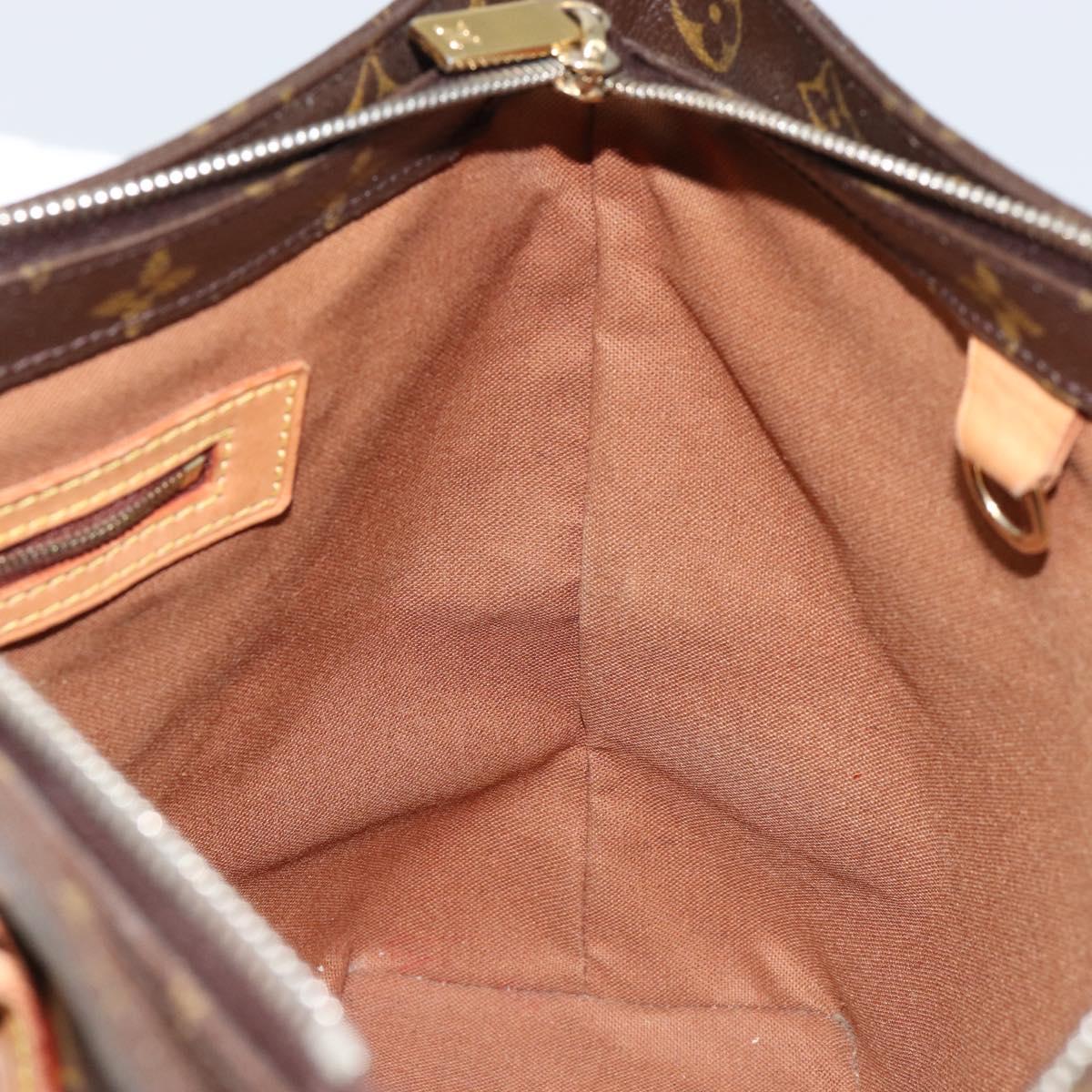 LOUIS VUITTON Monogram Cabas Piano Tote Bag M51148 LV Auth 155181