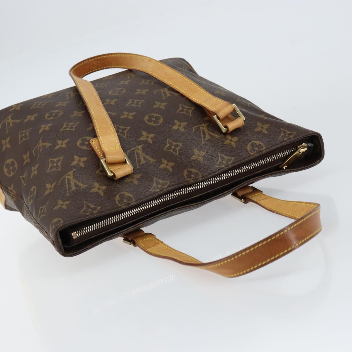 LOUIS VUITTON Monogram Cabas Piano Tote Bag M51148 LV Auth 155181