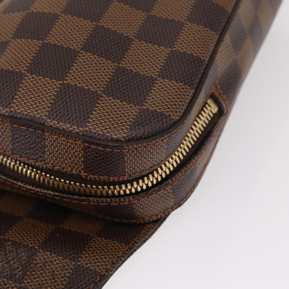 LOUIS VUITTON Damier Ebene Geronimos Shoulder Bag N51994 LV Auth 155185