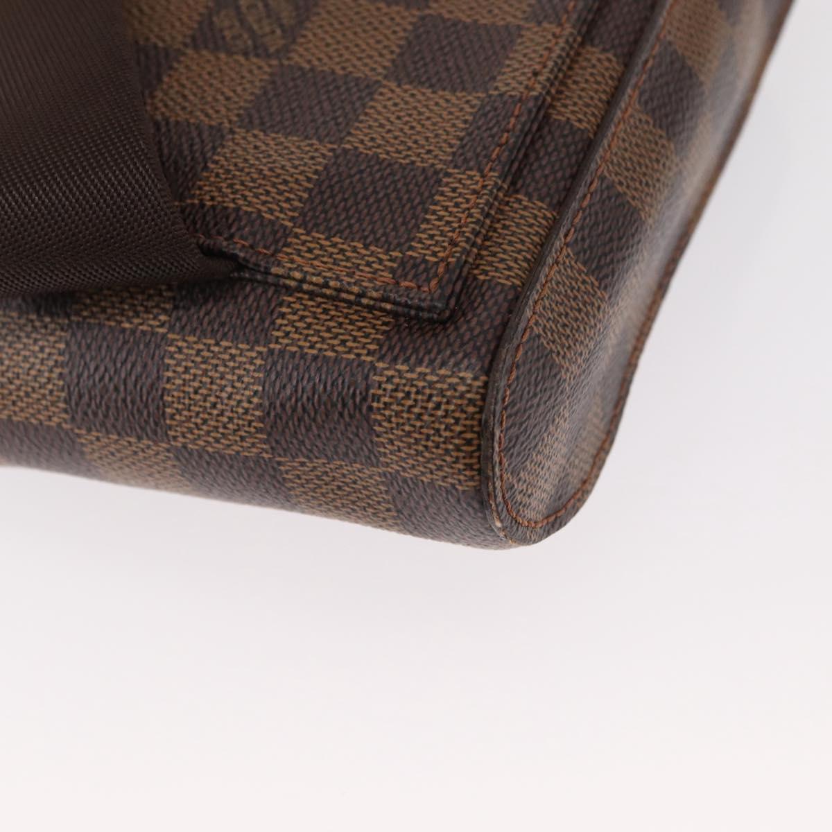 LOUIS VUITTON Damier Ebene Geronimos Shoulder Bag N51994 LV Auth 155185