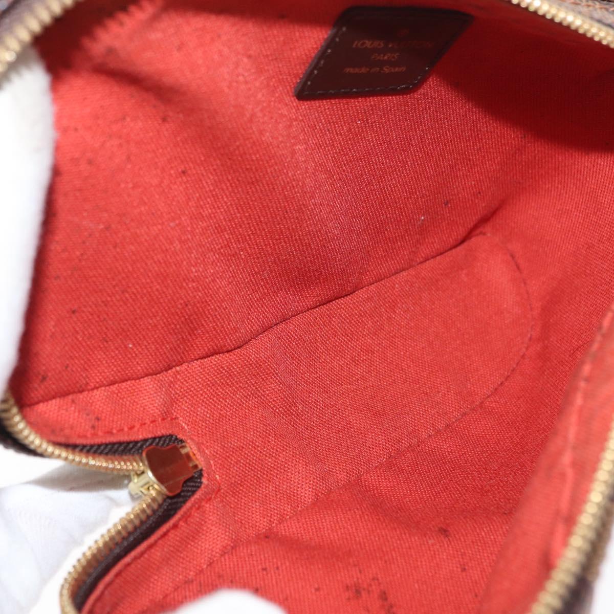 LOUIS VUITTON Damier Ebene Geronimos Shoulder Bag N51994 LV Auth 155185