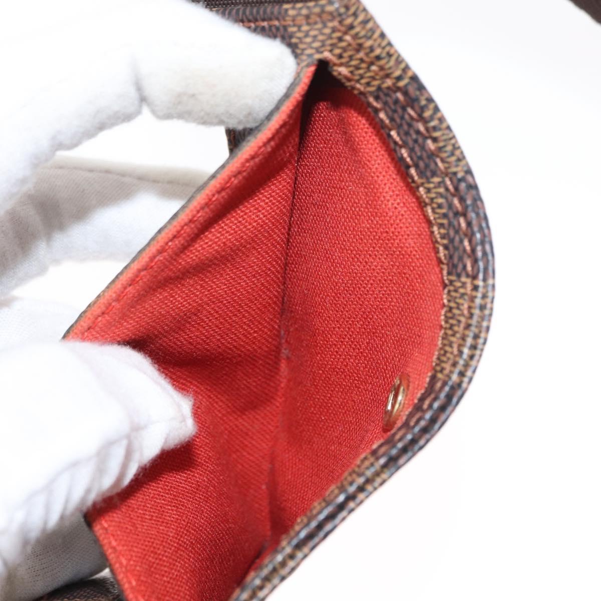 LOUIS VUITTON Damier Ebene Geronimos Shoulder Bag N51994 LV Auth 155185