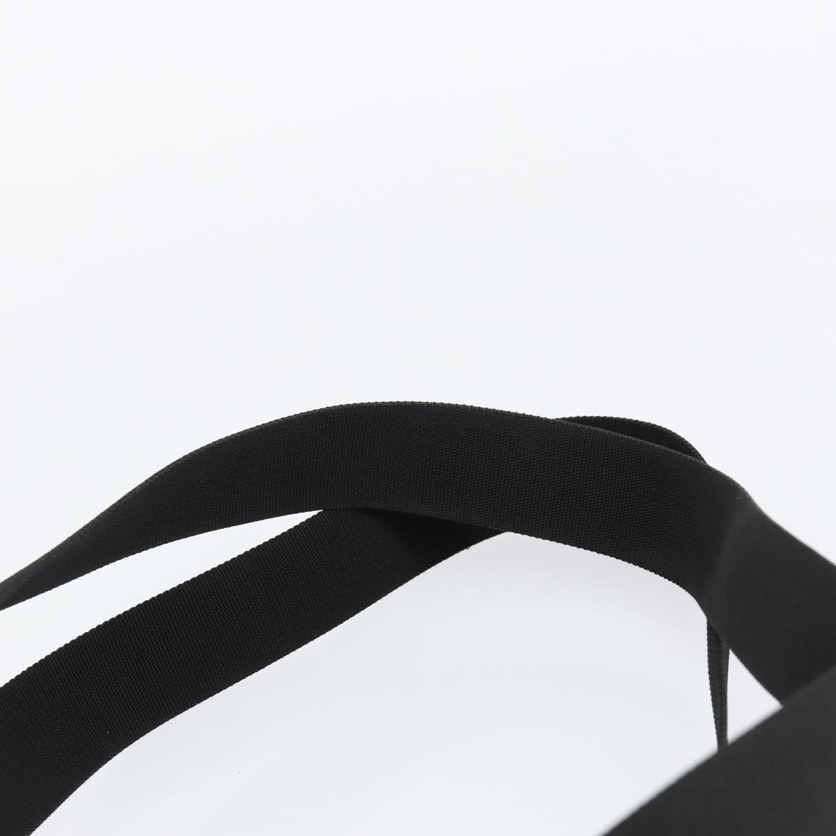 GUCCI GG Canvas Hand Bag Black 019 0402 Auth 155192