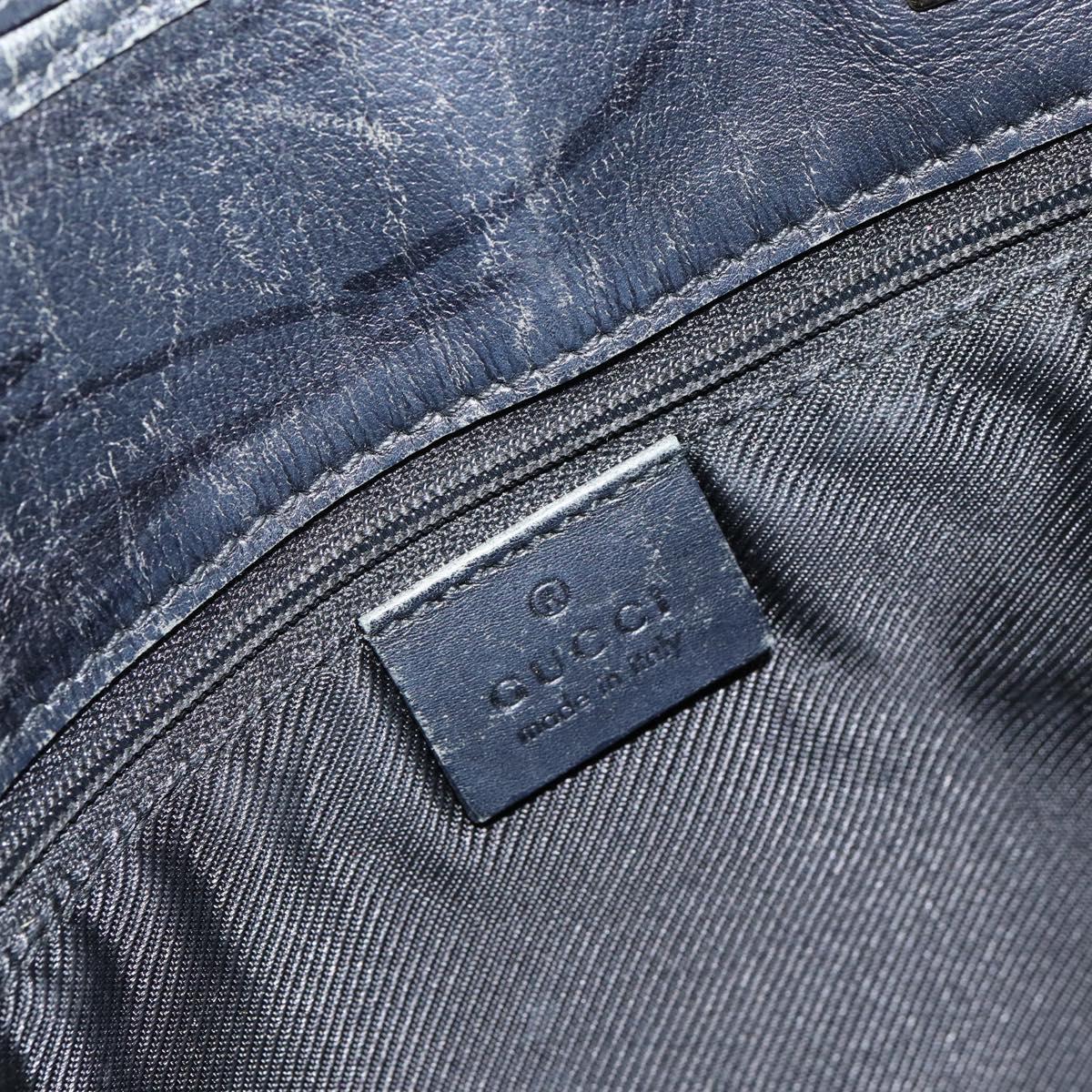 GUCCI GG Canvas Tote Bag Black Gold 002 1098 Auth 155193