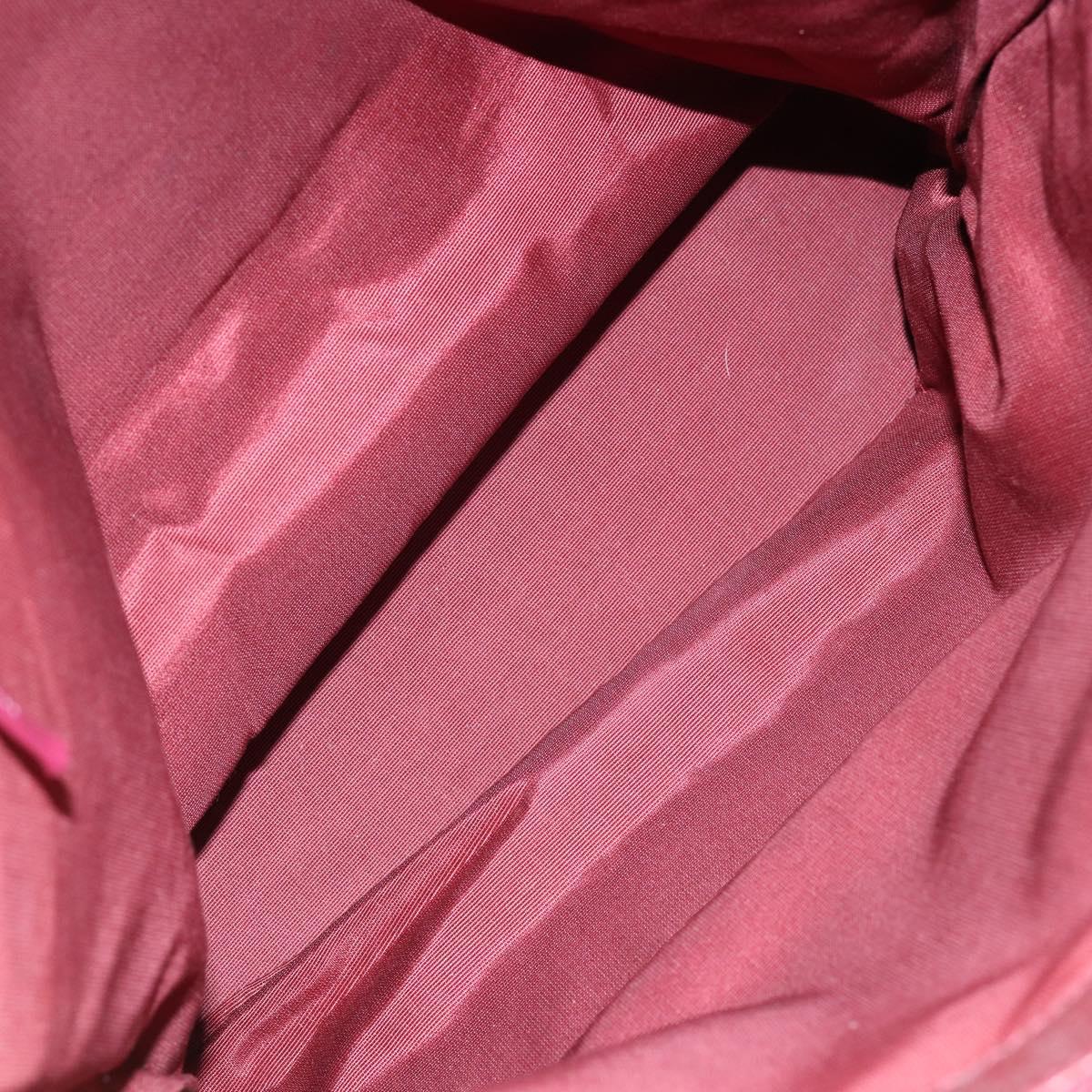 BURBERRY Nova Check Tote Bag Canvas Beige Gold Auth 155202