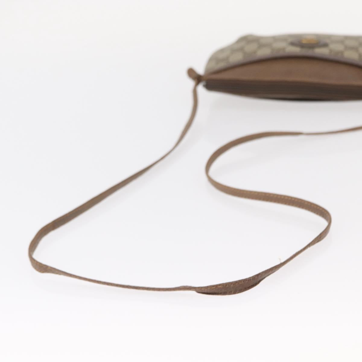 GUCCI GG Supreme Shoulder Bag PVC Beige 904 02 020 Auth 155207