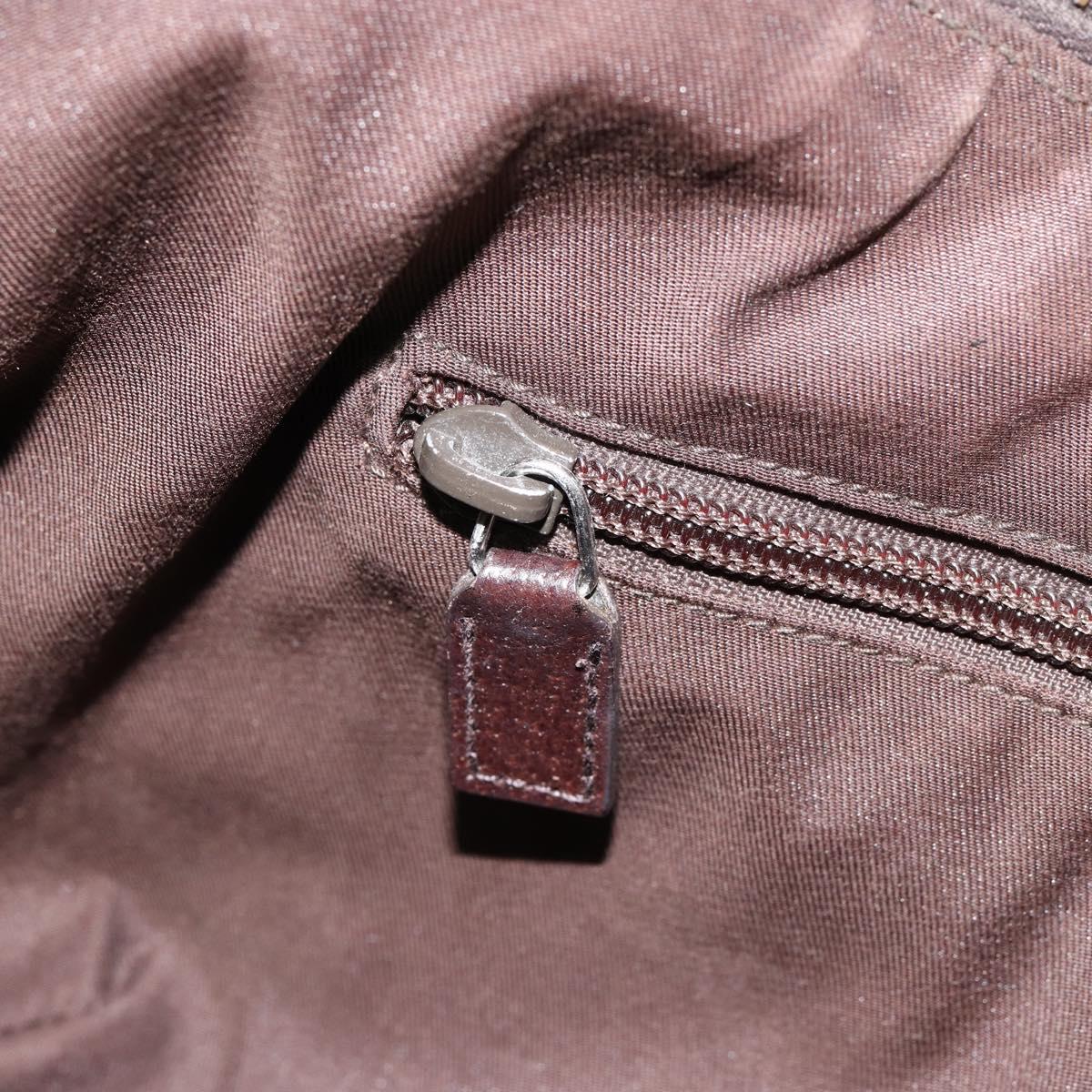 GUCCI GG Canvas Web Sherry Line Shoulder Bag Beige Red Green 181092 Auth 155208