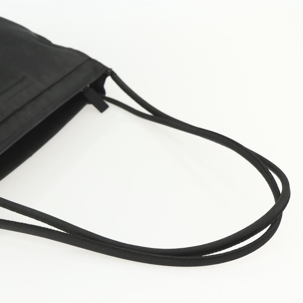 PRADA Tote Bag Nylon Black Auth 155212