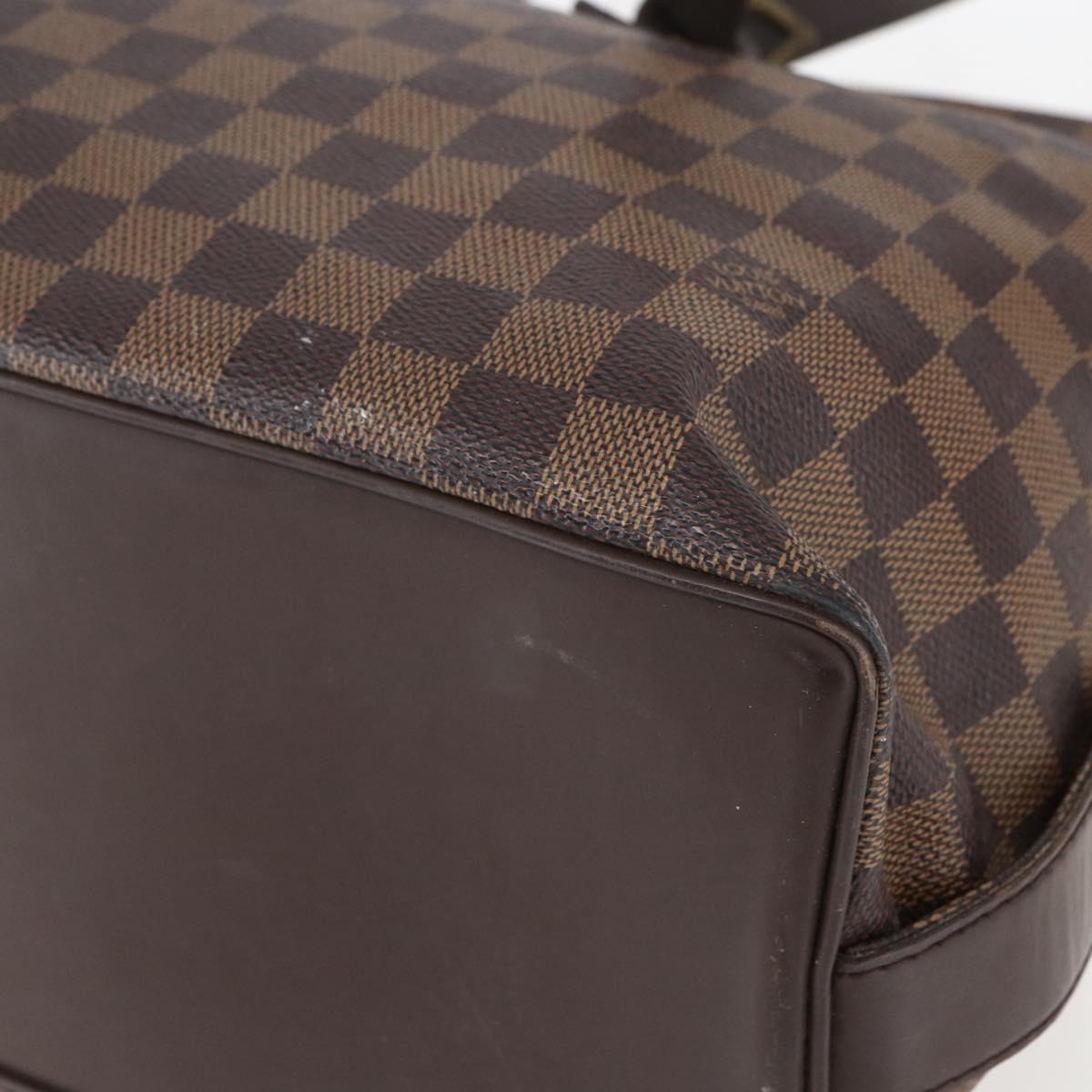 LOUIS VUITTON Damier Ebene Chelsea Tote Bag N51119 LV Auth 155238