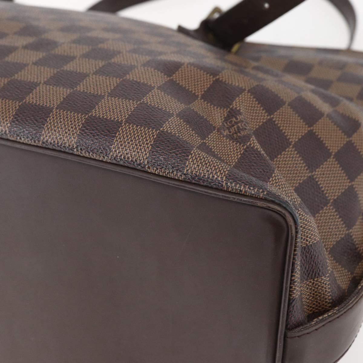 LOUIS VUITTON Damier Ebene Chelsea Tote Bag N51119 LV Auth 155238
