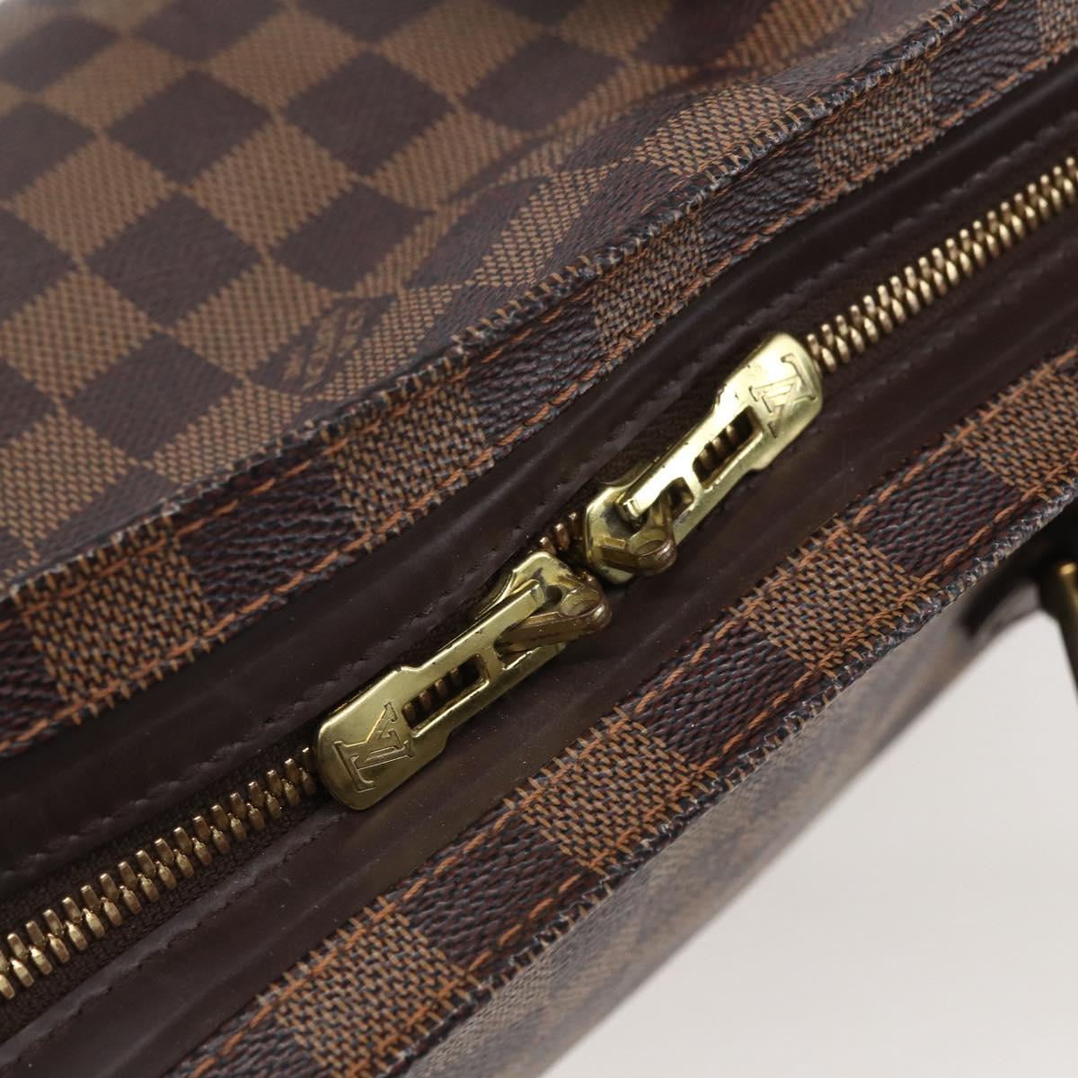 LOUIS VUITTON Damier Ebene Chelsea Tote Bag N51119 LV Auth 155238