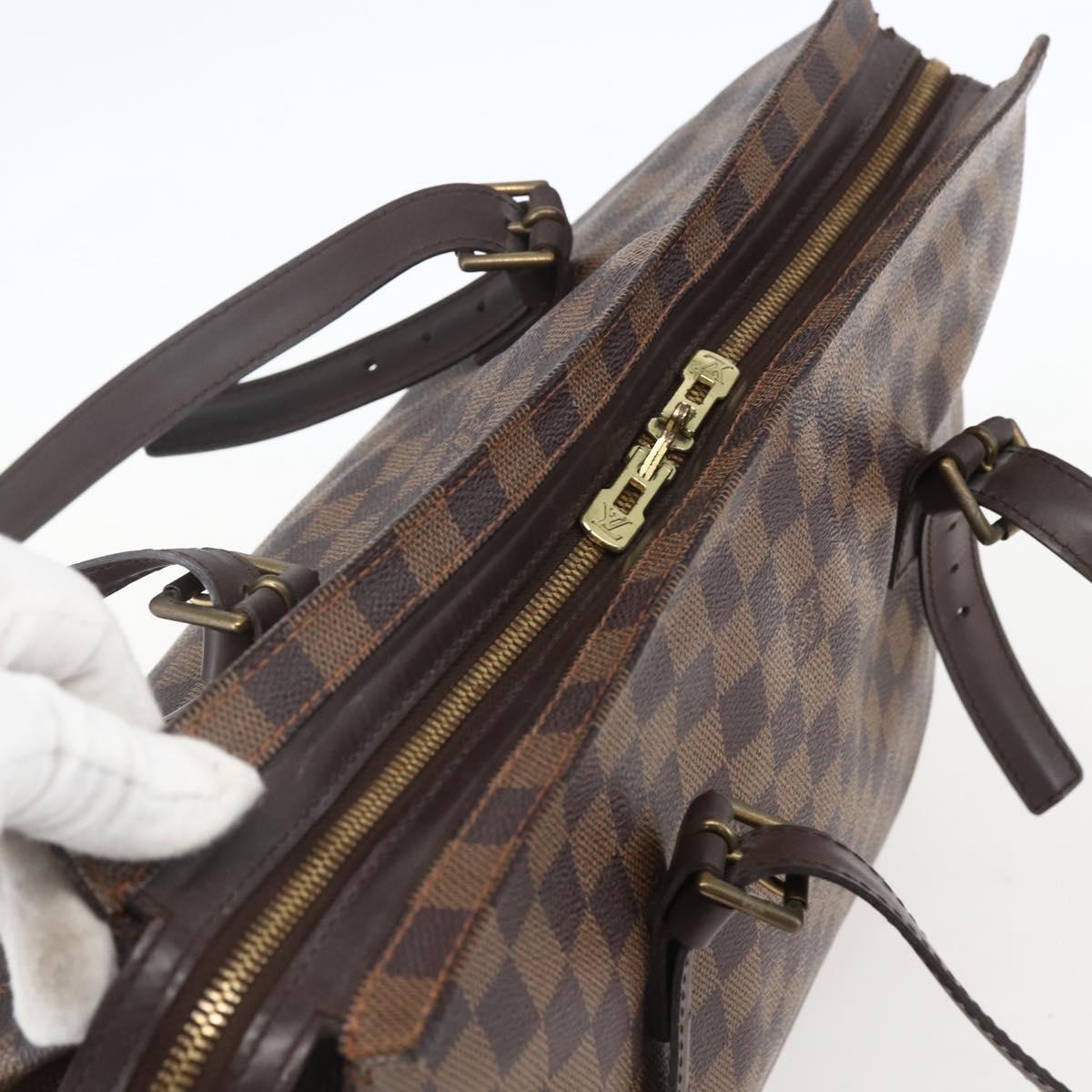 LOUIS VUITTON Damier Ebene Chelsea Tote Bag N51119 LV Auth 155238