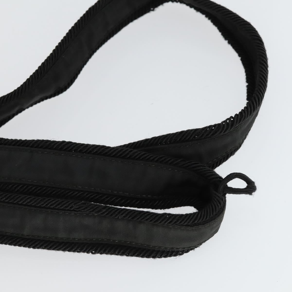PRADA Bag Nylon 2 Set Black Auth 155249