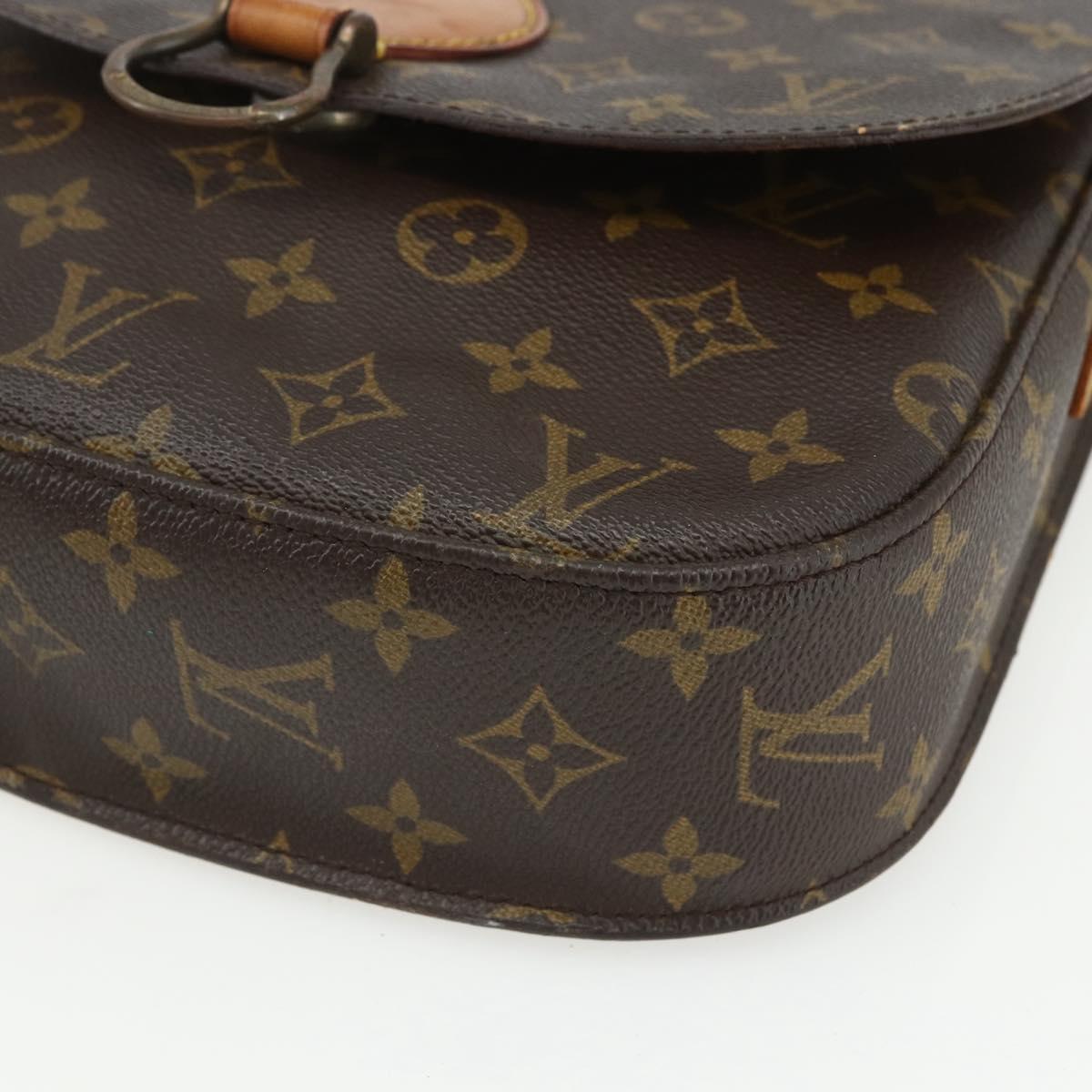 LOUIS VUITTON Monogram Saint Cloud GM Shoulder Bag M51242 LV Auth 155260