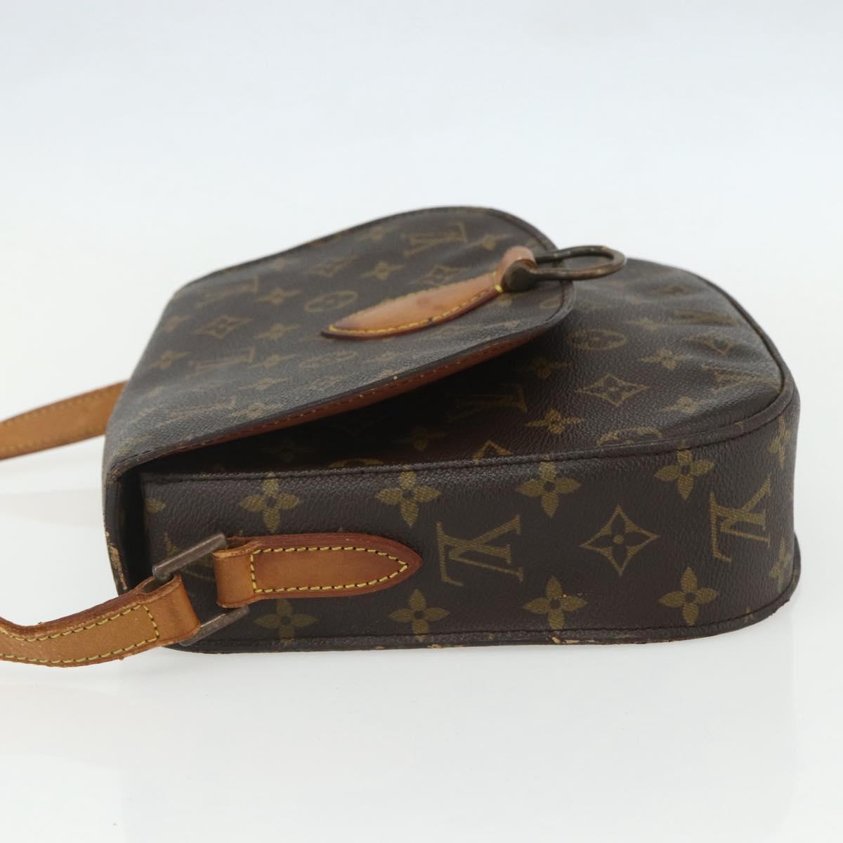 LOUIS VUITTON Monogram Saint Cloud GM Shoulder Bag M51242 LV Auth 155260
