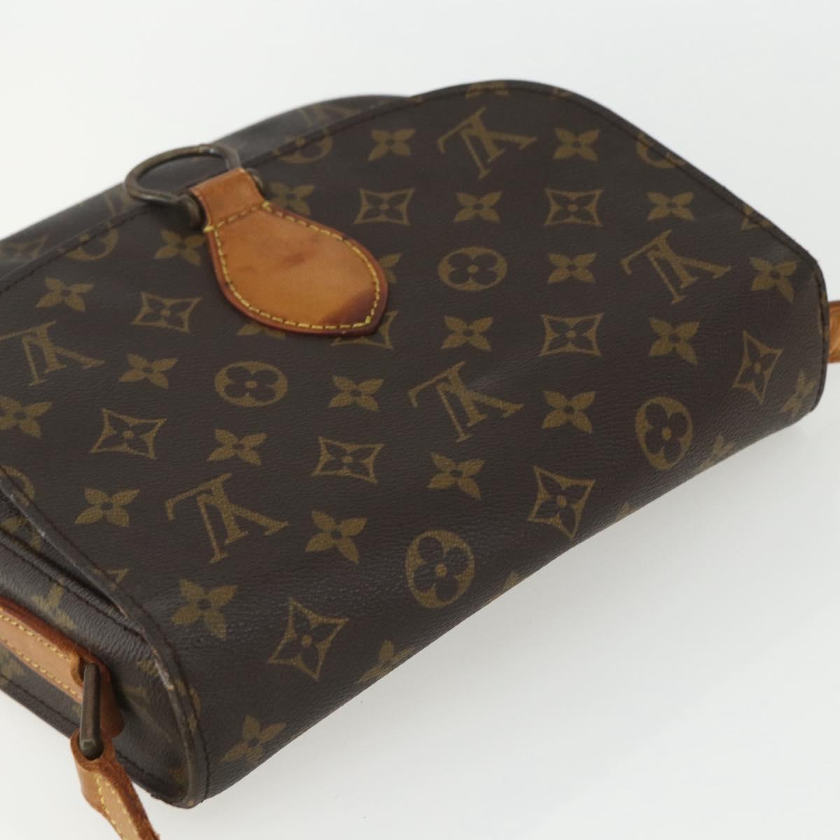 LOUIS VUITTON Monogram Saint Cloud GM Shoulder Bag M51242 LV Auth 155260