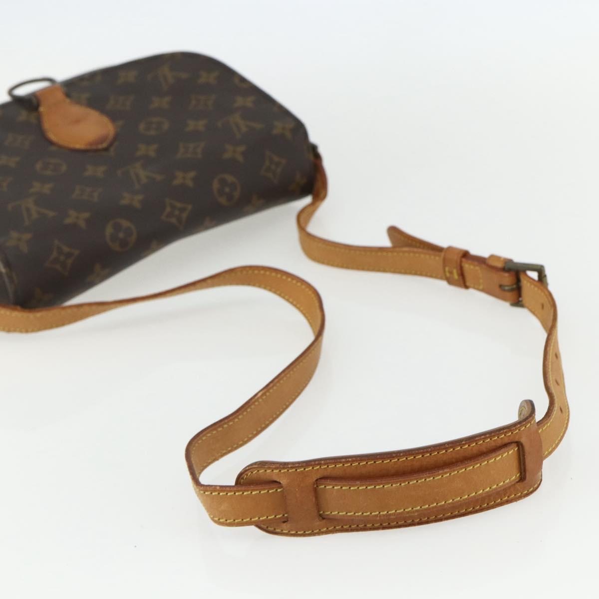 LOUIS VUITTON Monogram Saint Cloud GM Shoulder Bag M51242 LV Auth 155260