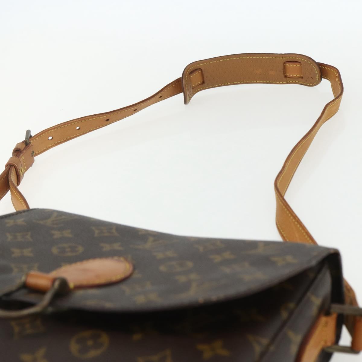 LOUIS VUITTON Monogram Saint Cloud GM Shoulder Bag M51242 LV Auth 155260