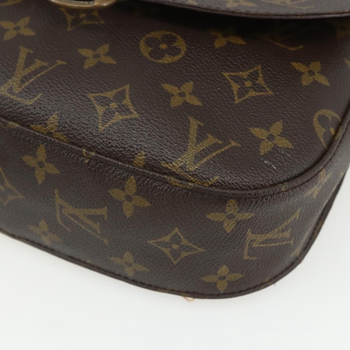 LOUIS VUITTON Monogram Saint Cloud GM Shoulder Bag M51242 LV Auth 155261